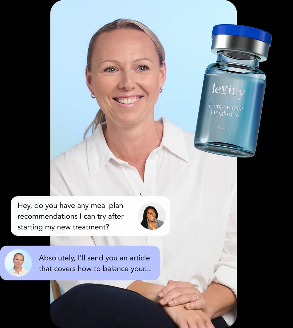 A female nurse smiling